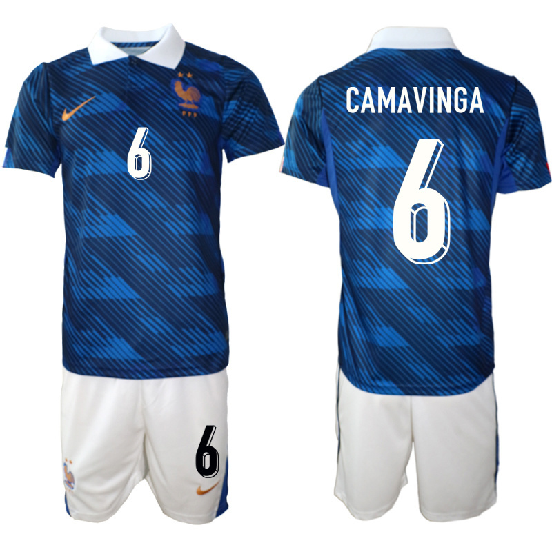 Men France home #2 style 2026 World Cup Soccer jersey